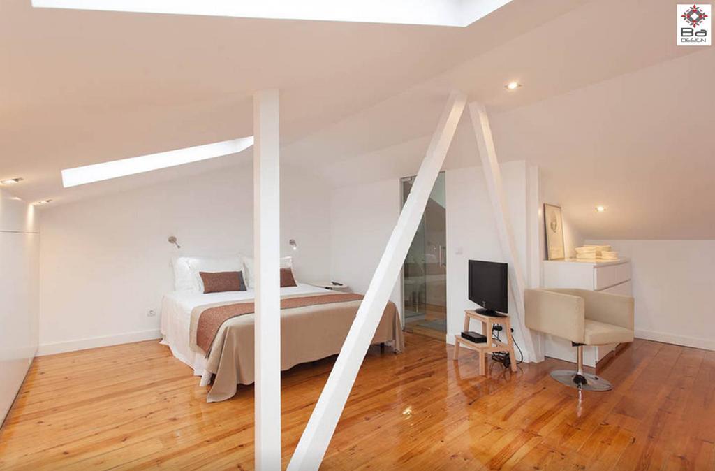 Design Duplex Apartment Ba/ Chiado Lissabon Kamer foto