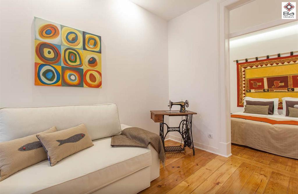 Design Duplex Apartment Ba/ Chiado Lissabon Kamer foto
