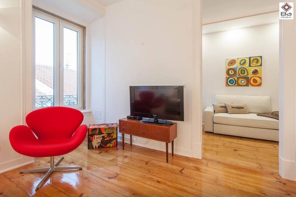 Design Duplex Apartment Ba/ Chiado Lissabon Kamer foto