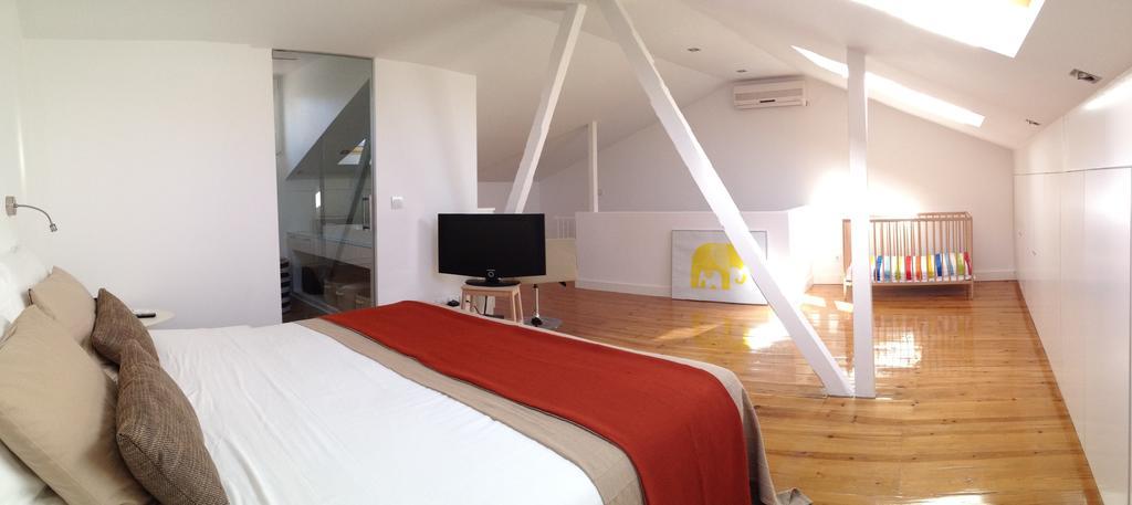 Design Duplex Apartment Ba/ Chiado Lissabon Kamer foto