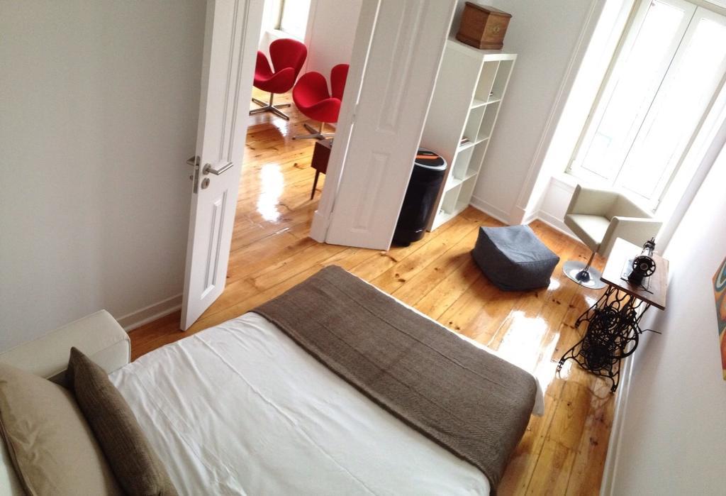 Design Duplex Apartment Ba/ Chiado Lissabon Kamer foto